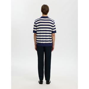 Selected Torino Relaxed Knit Polo Shirt